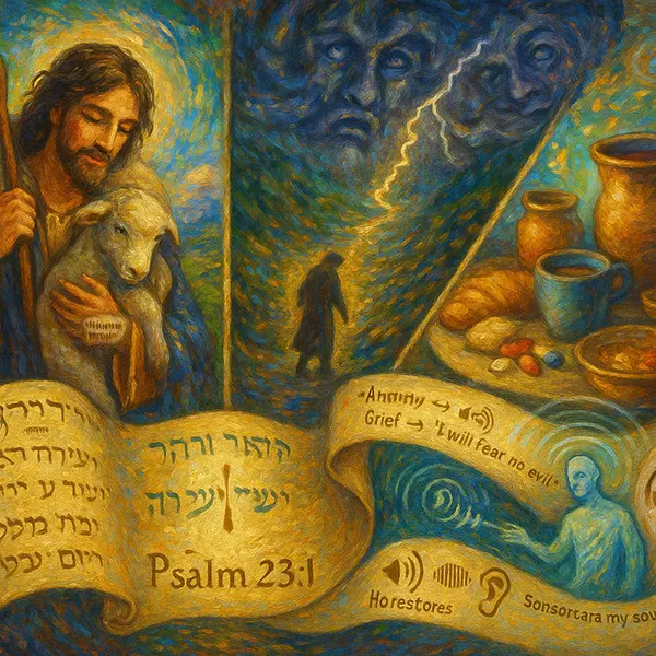 Salmo 23 Poesía de Esperanza en Medio de la Tempestad