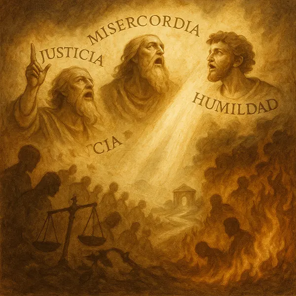 Los Profetas Menores Oseas, Amós y Miqueas Justicia, compasión y el llamado eterno a volver a Dios