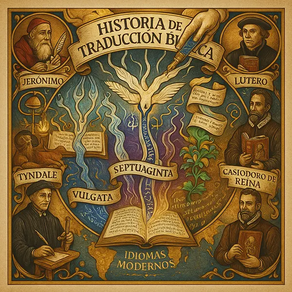 La historia de la traducción de la Biblia De los idiomas bíblicos a las lenguas del mundo
