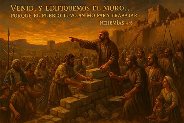 Nehemías Liderazgo visionario y la fuerza de la unidad en la reconstrucción del pueblo de Dios