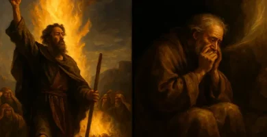 El profeta Elías La fe probada en la adversidad y el poder transformador de la voz de Dios en el silencio