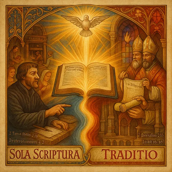 Sola Scriptura vs. Tradición El Gran Debate por la Autoridad de la Fe Cristiana